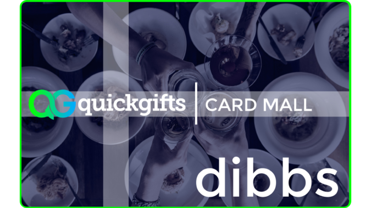 QuickGifts Card Mall dibbs US ギフトカード をビットコイン、イーサリアムまたはクリプトで購入する - Bitrefill