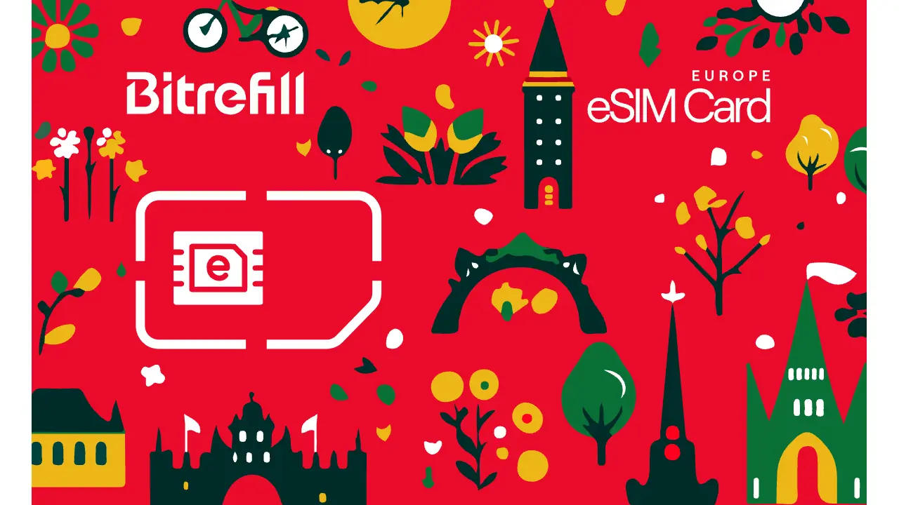 eSIM Europe, from $4.45 | 1GB to 100GB Prepaid Data Plans - Bitrefill
