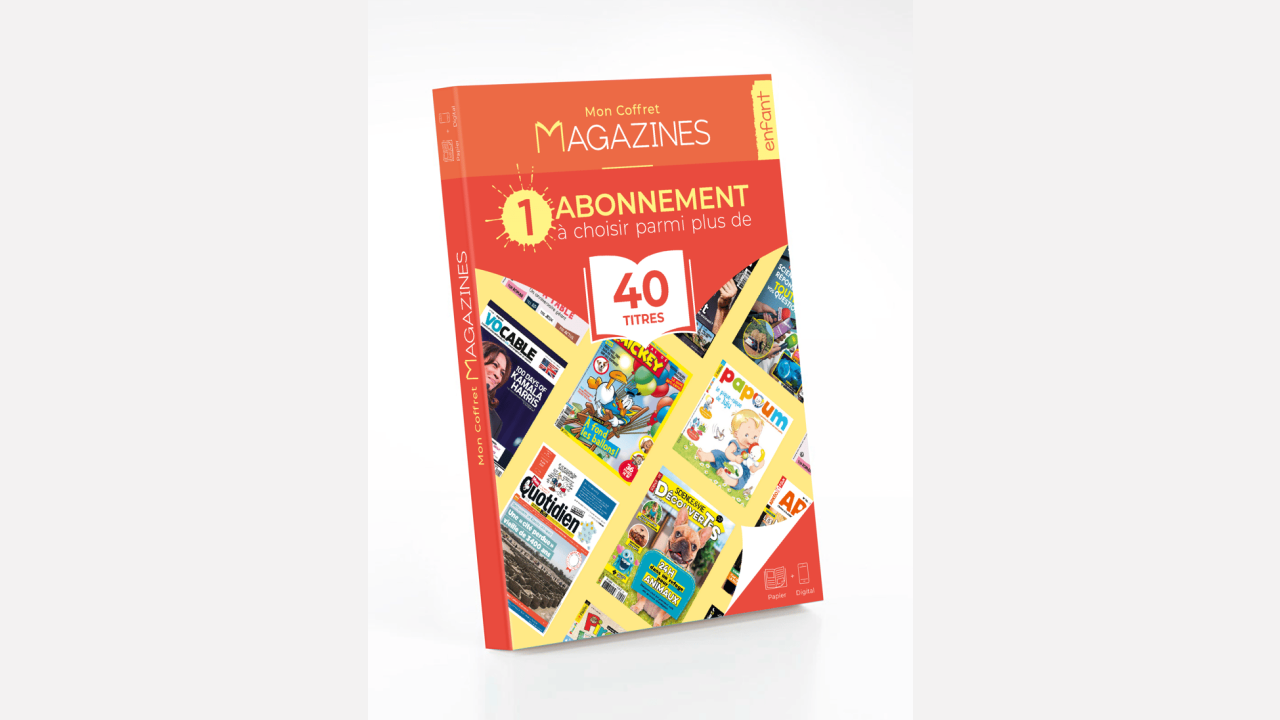 Acheter Mon Coffret Abonnement Magazines Enfant Carte-cadeau avec Bitcoin,  ETH ou Crypto - Bitrefill