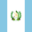 Flag for Guatemala