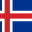 Flag for Iceland