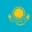 Flag for Kazakhstan