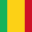 Flag for Mali