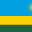 Flag for Rwanda