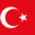 Flag for Turkey