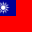 Flag for Taiwan