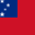 Flag for Samoa