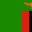 Flag for Zambia