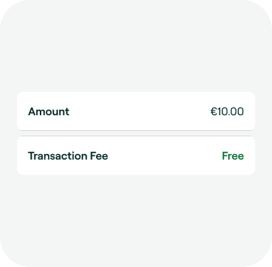 Free bank transfers