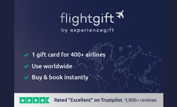 Flightgift AUD 기프트 카드