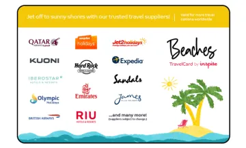 Beaches Travelcard by Inspire Gift Card