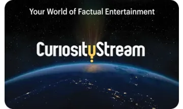 Thẻ quà tặng Curiosity Stream US