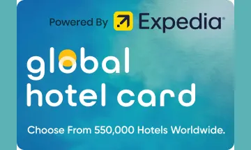 Global Hotel Card by Expedia Gift Card