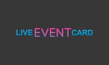 Live Event Card Ricariche