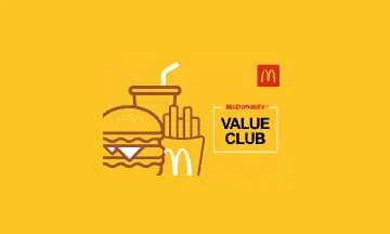 McDonald’s Value Club IN 기프트 카드