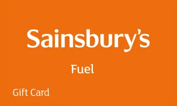 Sainsburys Fuel Payment Card Geschenkkarte