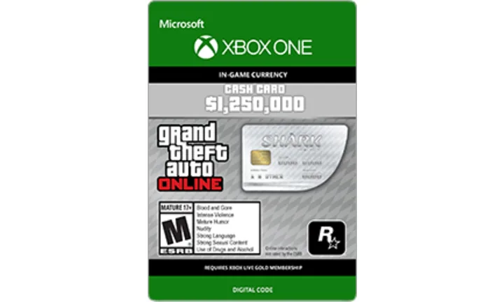 Grand Theft Auto USA-WHALE SHARK CASH CARD