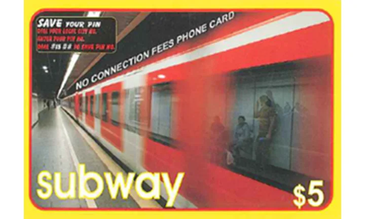 Subway PIN Canada