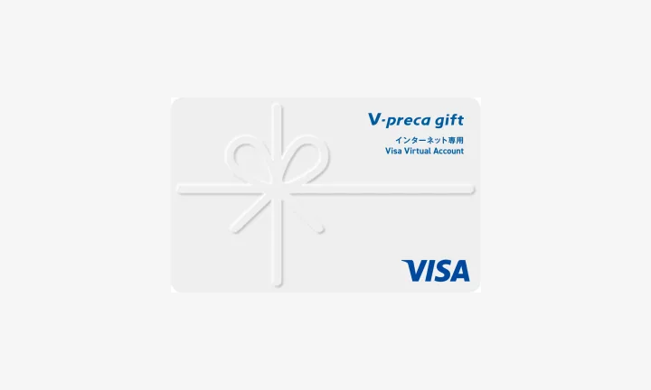 V-preca Visa card Japan
